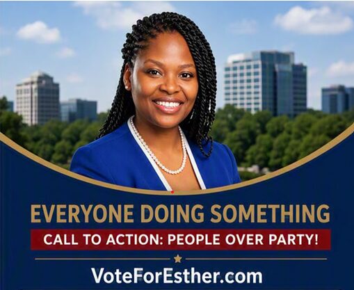 Esther Wells campaign message: people over party